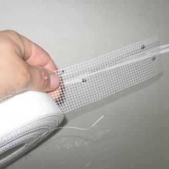 Шпакловка от гипсокартон с подсилваща лента