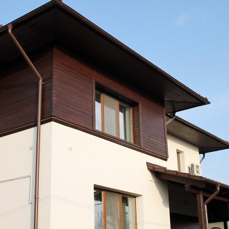 Къща от дървен сайдинг