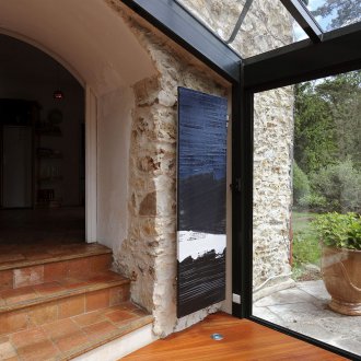 Panel water radiator