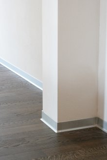 Повърхностно монтирана алуминиева перваза