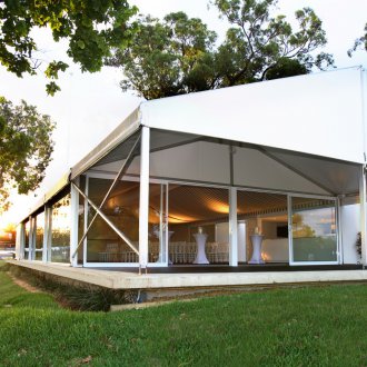 Палатка за градина за фондация