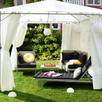 Преносима градинска палатка