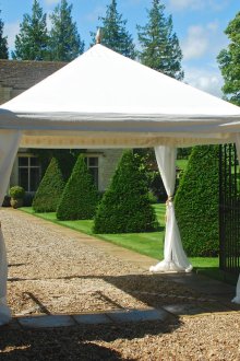 Градинска палатка с мрежа