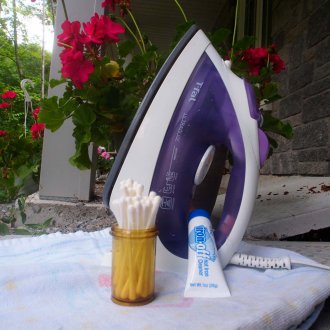 Почистване на ютията у дома