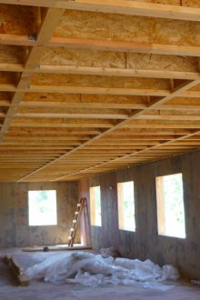 한 모금 패널 천장