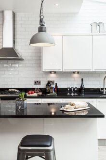 Черен плот на горния плот като зона за хранене