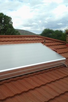 Слънчевият колектор е вакуум