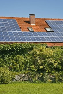 Слънчев колектор за селска къща