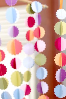 Хартиена гирлянда обемна