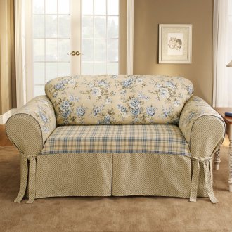 Periksa penutup sofa