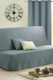 Perlindungan sofa tanpa lengan