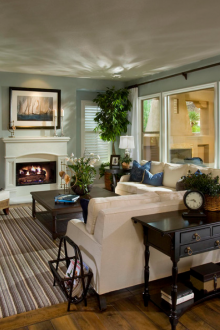 Живопис чрез фън шуй над камината