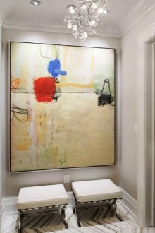 Декор за стена в коридора