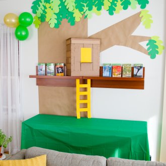 Декор от хартия в детската стая