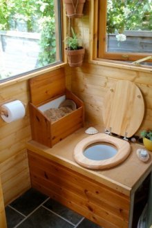 Construction of a country toilet