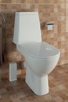 Bowl dengan faience outlet serong