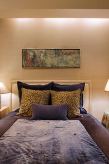 Снимки над леглото в спалнята от фън шуй