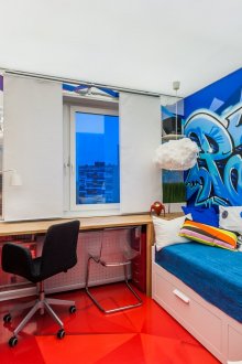 Графити в стаята на тийнейджър