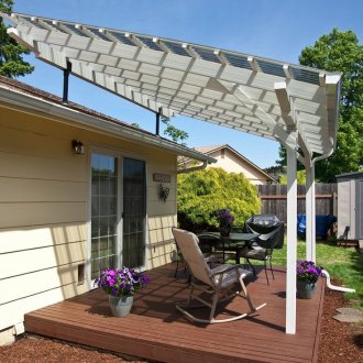 Поликарбонатна балдахинова тераса