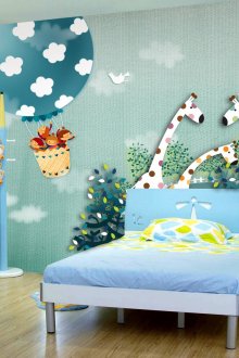 Ярки и красиви тапети за детската стая на момче или момиче