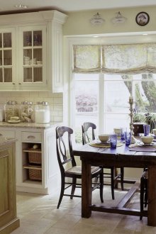 Интериорът на селската кухня