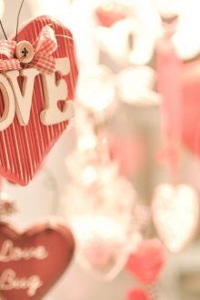 Романтичен декор от дърво