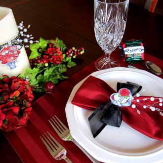Романтичен декор за празника