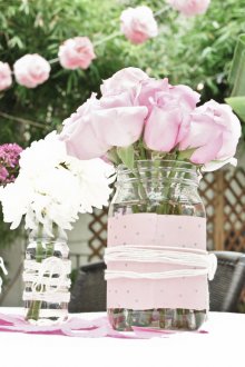 Романтичен розов декор