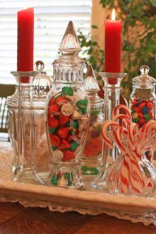 Романтичен декор за сладки