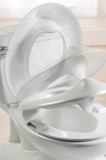 Tempat duduk tandas dengan microlift