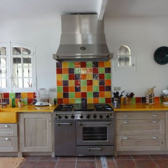 Остъклена плочка Прованс