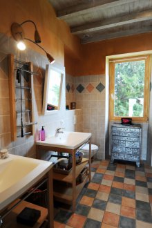 Плитка прованс в банята