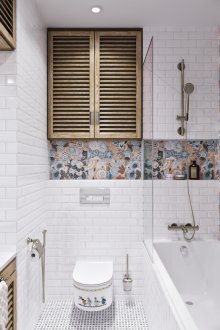 Плочка за баня в стил Прованс