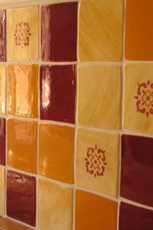 Гланцова плочка в стил Прованс