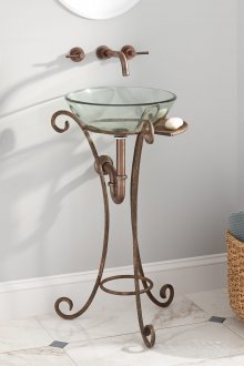 Метална мивка за лалета