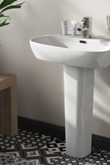 Правоъгълна мивка за лалета