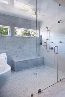 Bathroom without sink