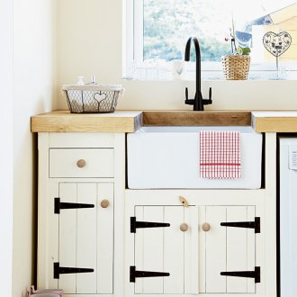 Керамичен вграден умивалник