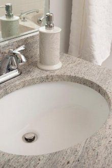 Вградена мивка овална