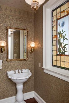 Подова мивка от черен мрамор