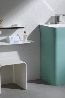 Цветен умивалник