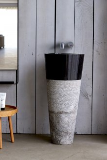 Мраморна подова мивка