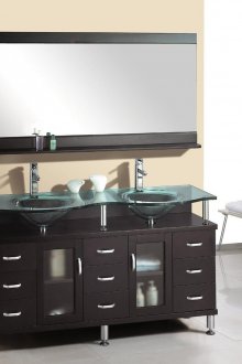 Стъклена мивка