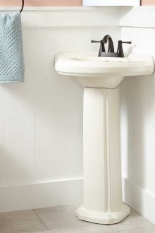 Ъглова мивка на пода