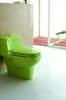 Tandas berwarna hijau