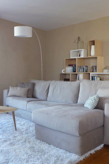 Интериор на апартамента в светли цветове