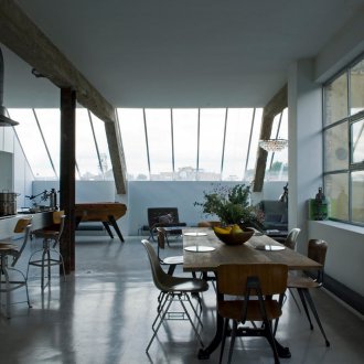 Маса от чугун в стил лофт