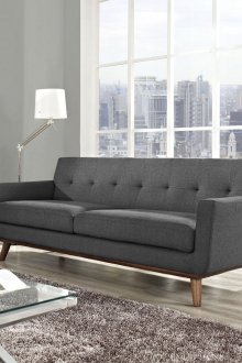 Моден диван от таупе