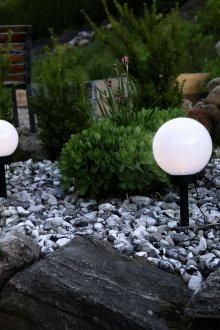 Слънчева лампа кръгла