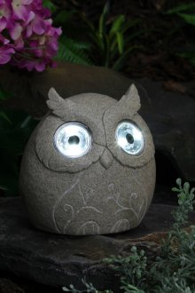 Слънчева лампа под формата на сова